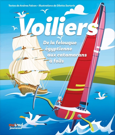 Voiliers : de la felouque égyptienne aux catamarans à foils | Falcon, Andrea