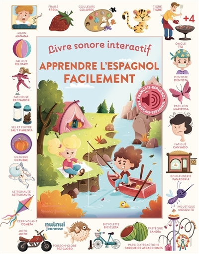 Apprendre l'espagnol facilement | Giudizio, Simona (Illustrateur)