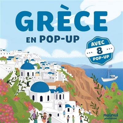 Grèce en pop-up | Hawcock, David (Auteur) | Lombardo, Giulia (Illustrateur)