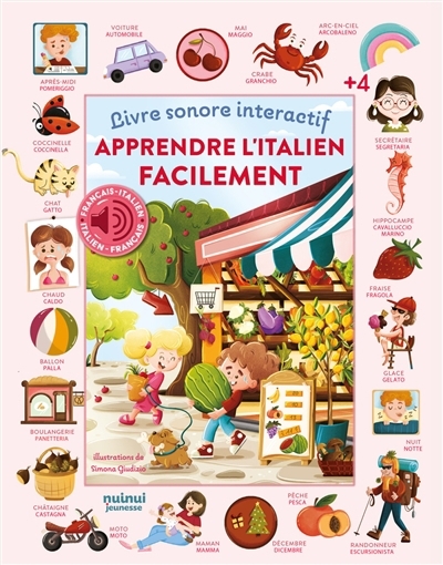 Apprendre l'italien facilement | Giudizio, Simona (Illustrateur)