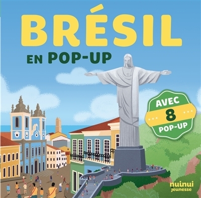 Brésil en pop-up | Hawcock, David (Auteur) | Lombardo, Giulia (Illustrateur)
