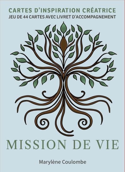 Mission de vie : cartes d'inspiration créatrice | Coulombe, Marylène (Auteur)