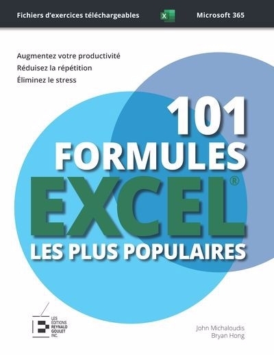 101 formules Excel les plus populaires | Michaloudis, John | Hong, Bryan