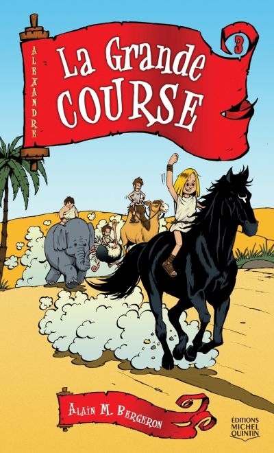grande course (La) | Bergeron, Alain M. (Auteur) | Sampar (Illustrateur)