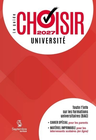 Guide choisir - Université 2027 | 