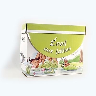 Coffret Éveil aux fables | Lebel, Annie-Claude (Auteur) | Côté, Manuella (Illustrateur)