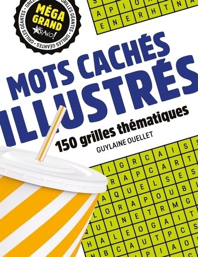 Mots cachés illustrés  | Ouellet, Guylaine