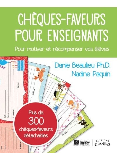 Chèques-faveurs pour enseignants  | Affiches