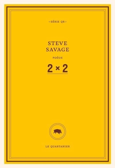 2 x 2 | Savage, Steve (Auteur)