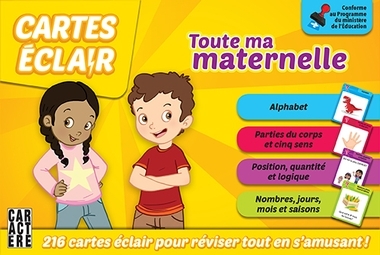 Cartes éclair maternelle  | Jeux éducatifs