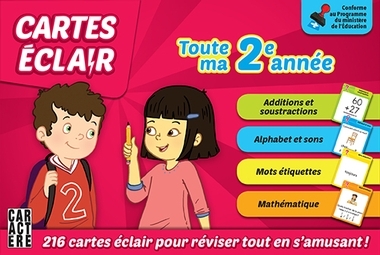 Cartes éclair 2e année | Jeux éducatifs