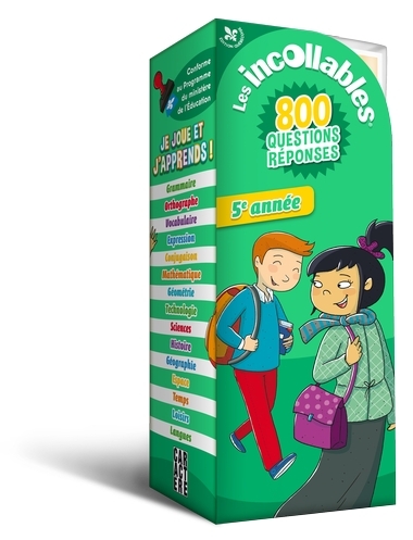 Les incollables - 5e année - 800 Questions réponse | Collectif