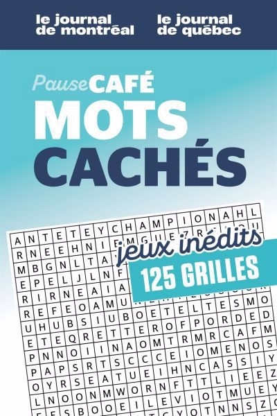 Pause café Mots cachés, Vol.3 No.1 : Jeux inédits - 125 grilles | 