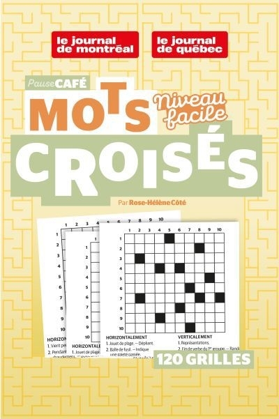 Pause Café : Mots croisés no 2 | Côté, Rose-Hélène (Auteur)