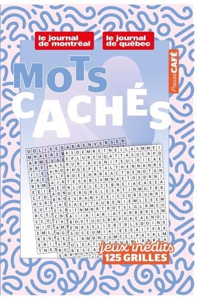 Pause Café - Mots cachés No. 1 : Jeux inédits - 125 grilles | 