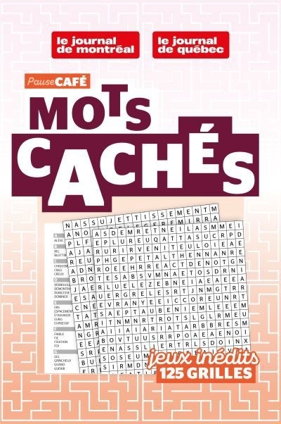 Pause Café : Mots cachés no 2 | Collectif