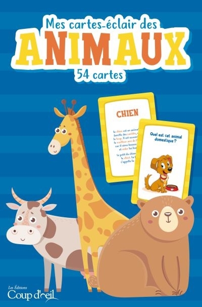 Animaux : cartes-éclair | Logique