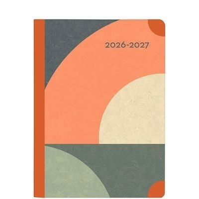 Agenda Memo Géométrique Scolaire 2026-2027 | 