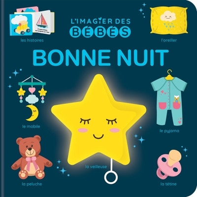 L'imagier des bébés : Bonne nuit | 