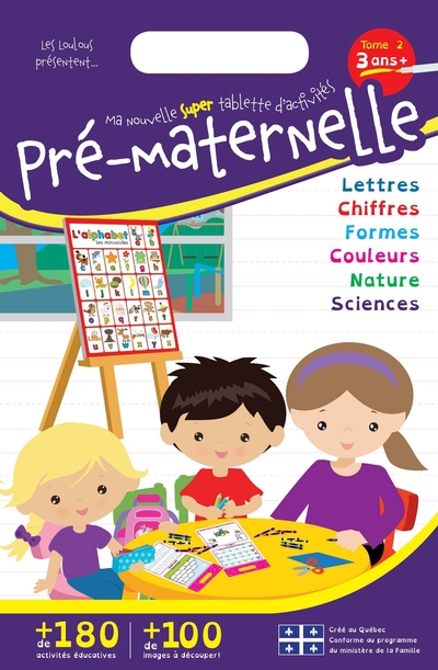 Ma nouvelle super tablette d'activités - Pré-maternelle 2 | Bergevin, Dominique