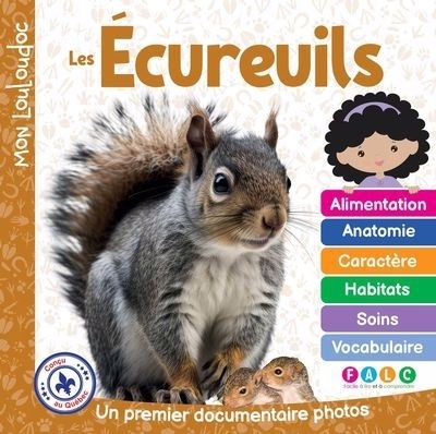 Mon louloudoc - Les écureuils | Ouellet, Marie-Claude (Auteur)