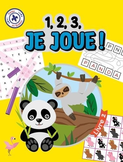 1, 2, 3, je joue! Panda et koala | Peskin, Svetlana