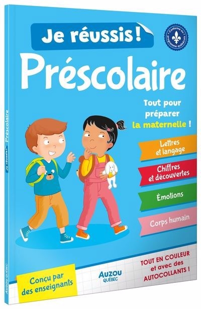 Je réussis mon préscolaire | Desjardins, Nathalie