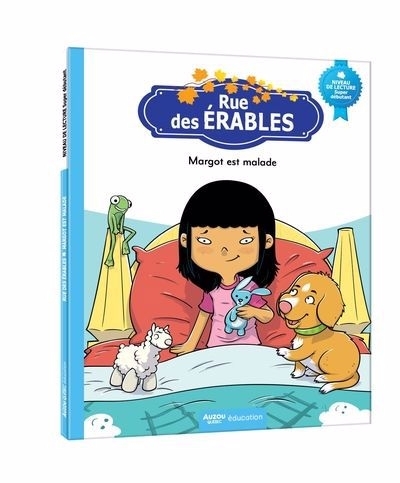 Rue des érables - Margot est malade (Niveau de lecture super débutant) | Richet, Béatrice Marie (Auteur) | Benoit, Mathieu (Illustrateur)