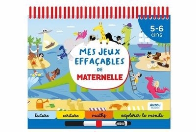 Mes jeux effaçables de maternelle | Mazars, Emma (Auteur) | Skorupa, Thomas (Illustrateur)