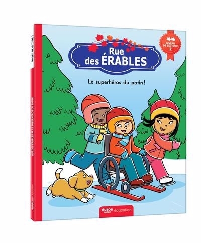 Le superhéros du patin ! - niveau 2 | Richet, Béatrice Marie (Auteur) | Côté, Manuella (Illustrateur)