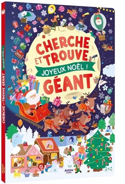 Cherche et trouve géant - Joyeux Noël ! | Bécue, Benjamin (Illustrateur)