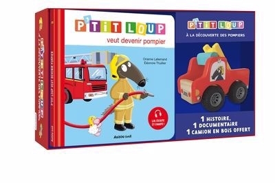Mon coffret pompier québec | Lallemand, Orianne (Auteur) | Thuillier, Eléonore (Illustrateur)