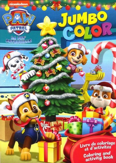 Jumbo Color - Pat Patrouille Noël | 