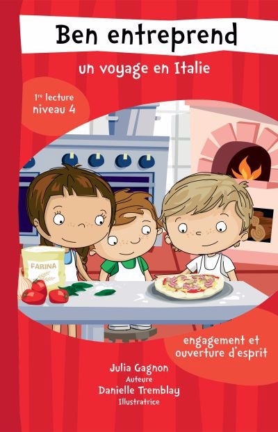 Ben entreprend un voyage en Italie | Gagnon, Julia (Auteur) | Tremblay, Danielle (Illustrateur)