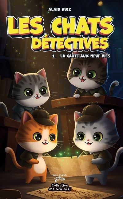 Les chats détectives T.01 - La carte au neuf vies | Ruiz, Alain