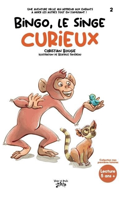 Bingo, le singe curieux | Bougie, Christian
