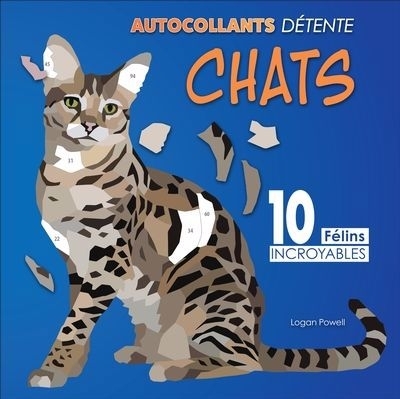 Autocollants détente - Chats | Powell, Logan (Auteur)