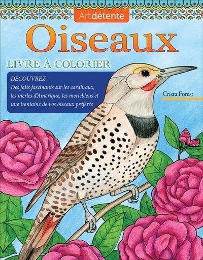 Oiseaux : Livre à colorier | Forest, Crista