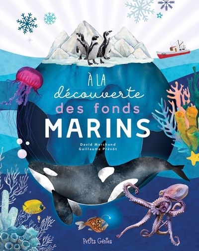 À la découverte des fonds marins | Marchand, David | Prévôt, Guillaume