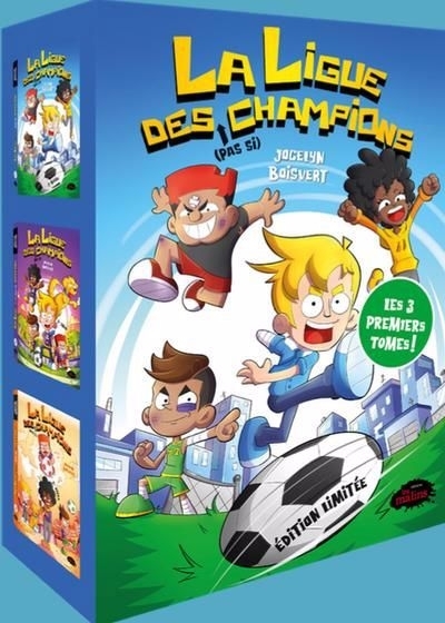 ligue des (pas si) champions (La) - Coffret T.01 à T.03 | Boisvert, Jocelyn (Auteur)