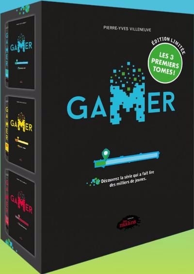 Gamer - Coffret T.01 à T.03 | Villeneuve, Pierre-Yves (Auteur)
