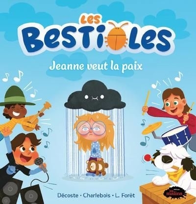 Jeanne veut la paix | Décoste, Caroline (Auteur) | Charlebois, Mathieu (Auteur) | Lulune (Illustrateur)