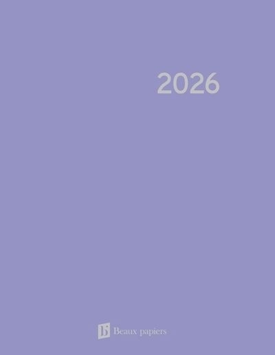 Agenda hebdomadaire 2026 - Lilas | 