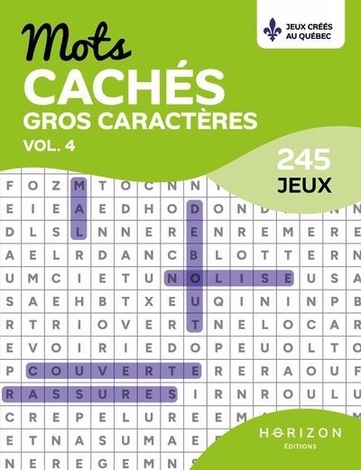 Mots caches gros caractères vol. 4 | 