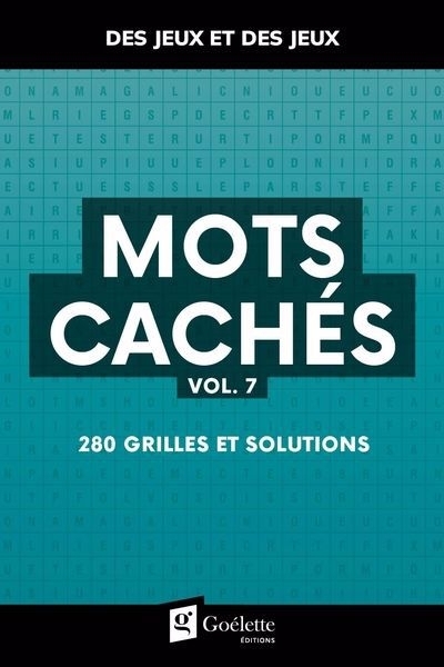Mots cachés vol. 7 : 280 grilles et solutions | 