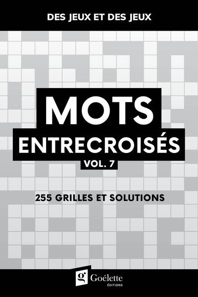 Mots entrecroisés vol. 7 | 