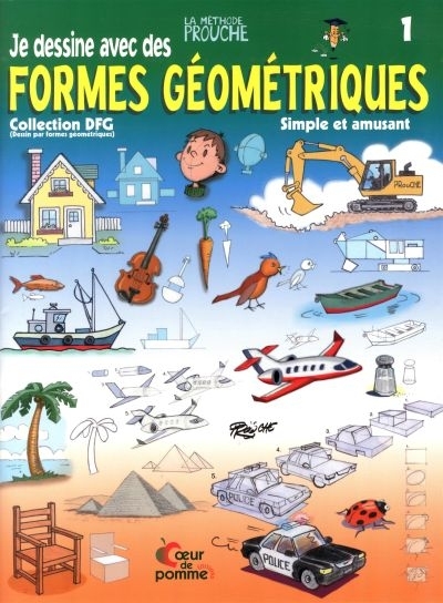 Je dessine avec des formes géométriques | Prouche