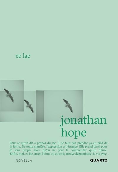 Ce lac | Hope, Jonathan (Auteur)