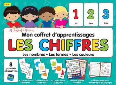 Mon coffret d'apprentissage : Les chiffres  | Jeux éducatifs