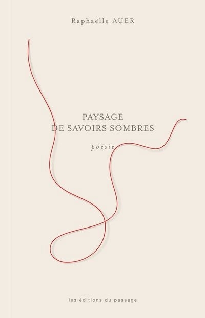 Paysage de savoirs sombres | Auer, Raphaëlle (Auteur)
